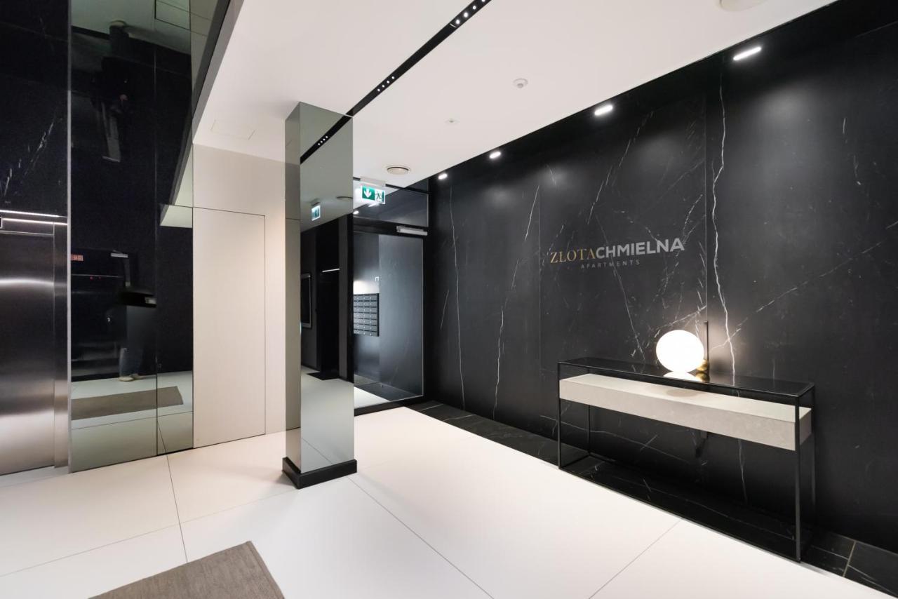 Zlota Sophisticated Apartment Warschau Exterior foto